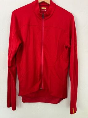 Mavic Red Full-Zip Cycling Jacket